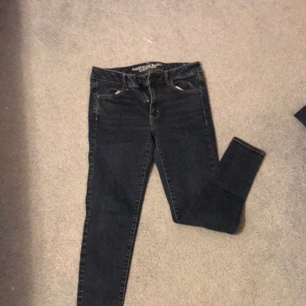 American Eagle Dark Wash Jeggings